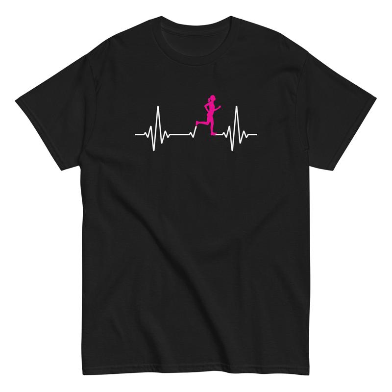 Running Gear Marathon - Running T Shirt Marathon Heartbeat Women