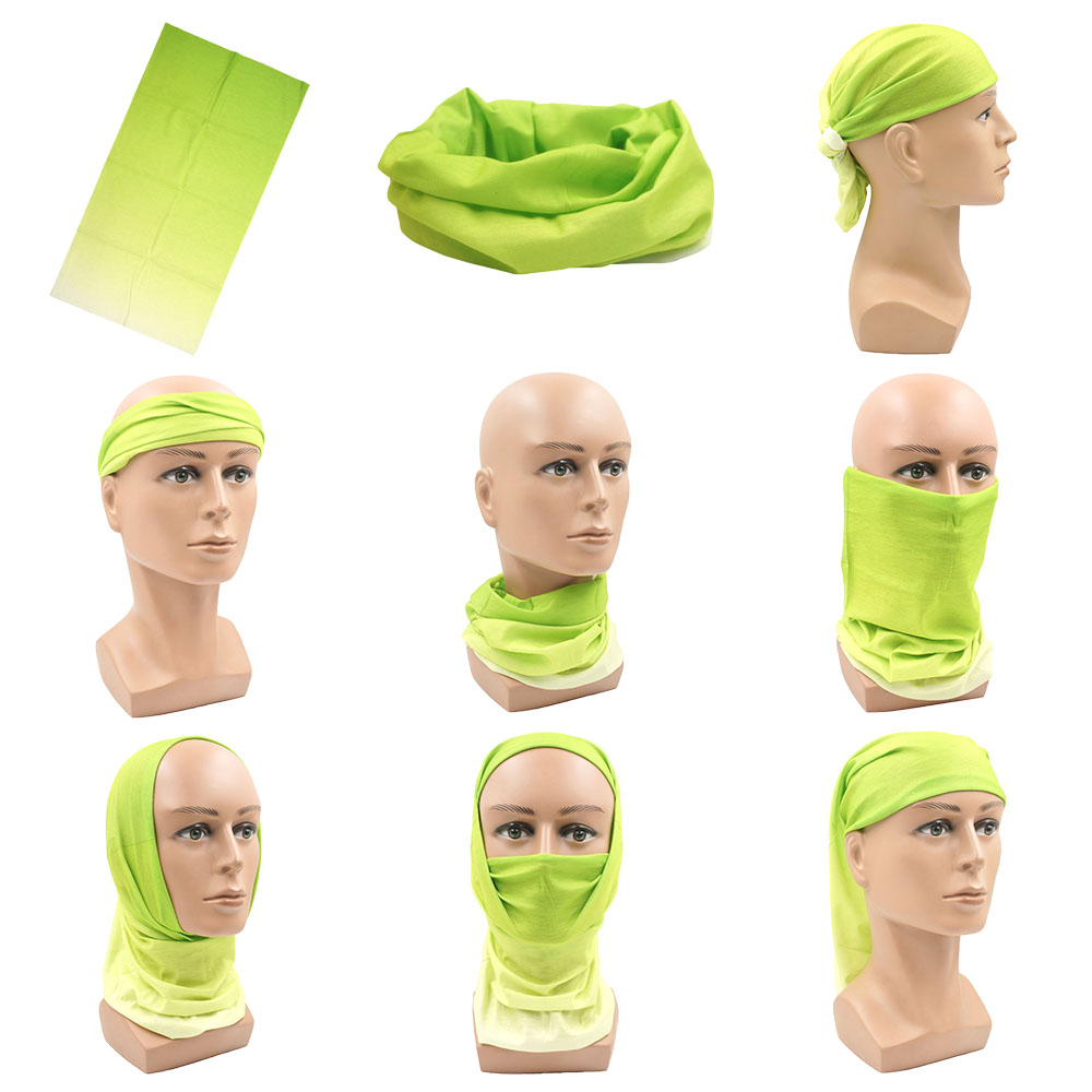 Green Face Bandanas Cover Hiki - Running Gear Parts recensie en prijs