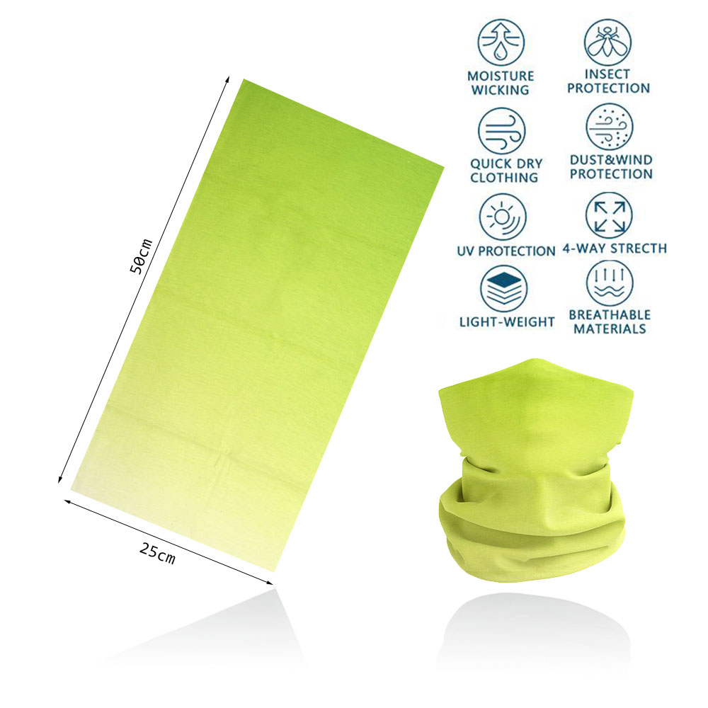 Green Face Bandanas Cover Hiki - Running Gear Parts recensie en prijs