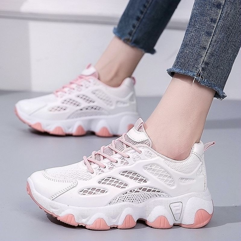 Breathable Mesh Chunky Sneaker - Running Gear For Women recensie en prijs