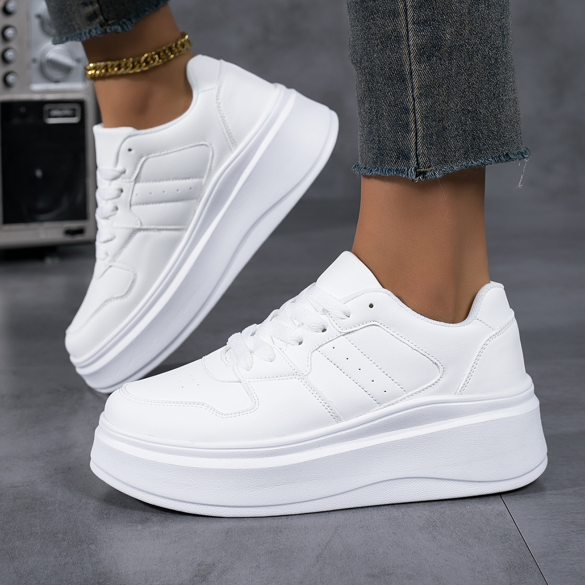 Women's Vulcanize Shoes Flat C - Running Gear For Women recensie en prijs