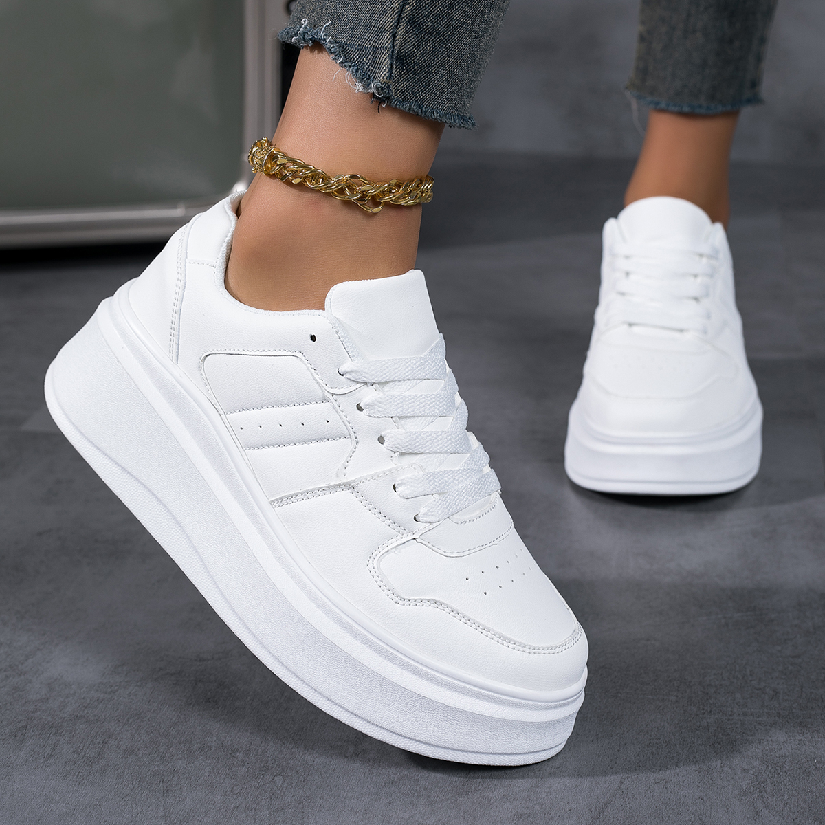 Women's Vulcanize Shoes Flat C - Running Gear For Women recensie en prijs