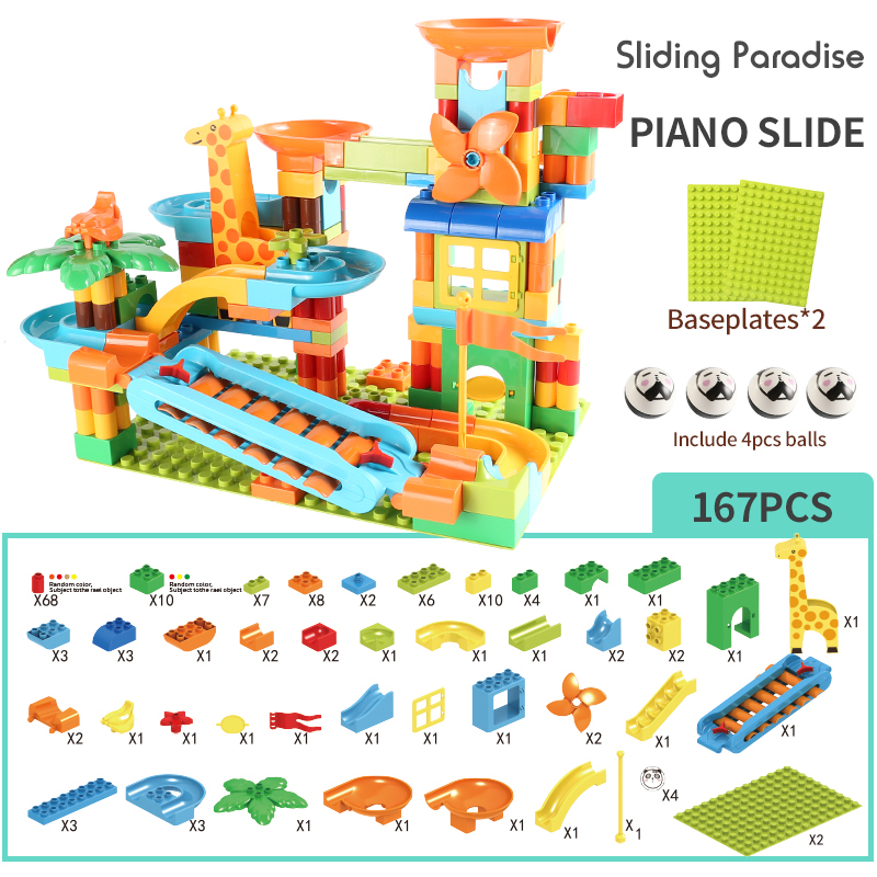 283PCS Large Piano Slide Gear  - Running Gear Parts recensie en prijs