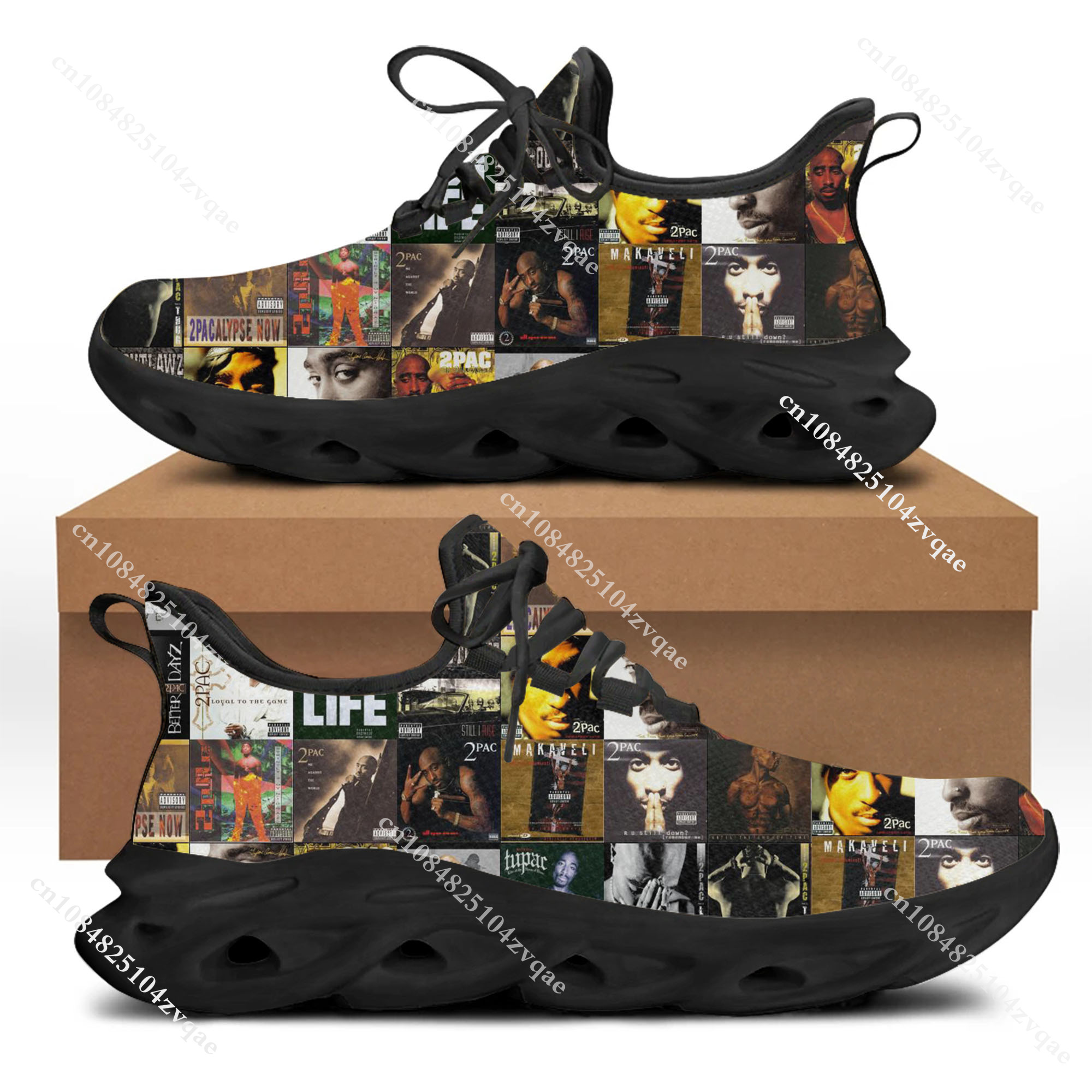 Tupac Rapper 2Pac Flats Sneake - Running Gear For Women recensie en prijs