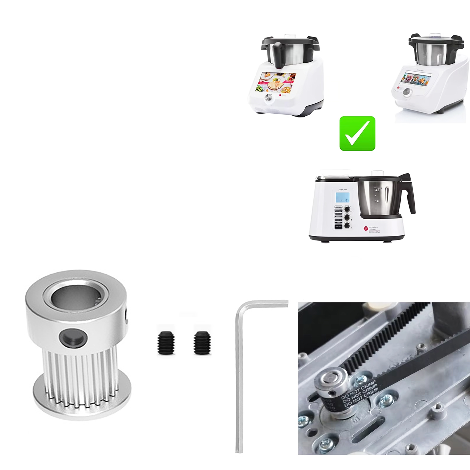 Replace Gear Repair for Monsie - Running Gear Parts recensie en prijs