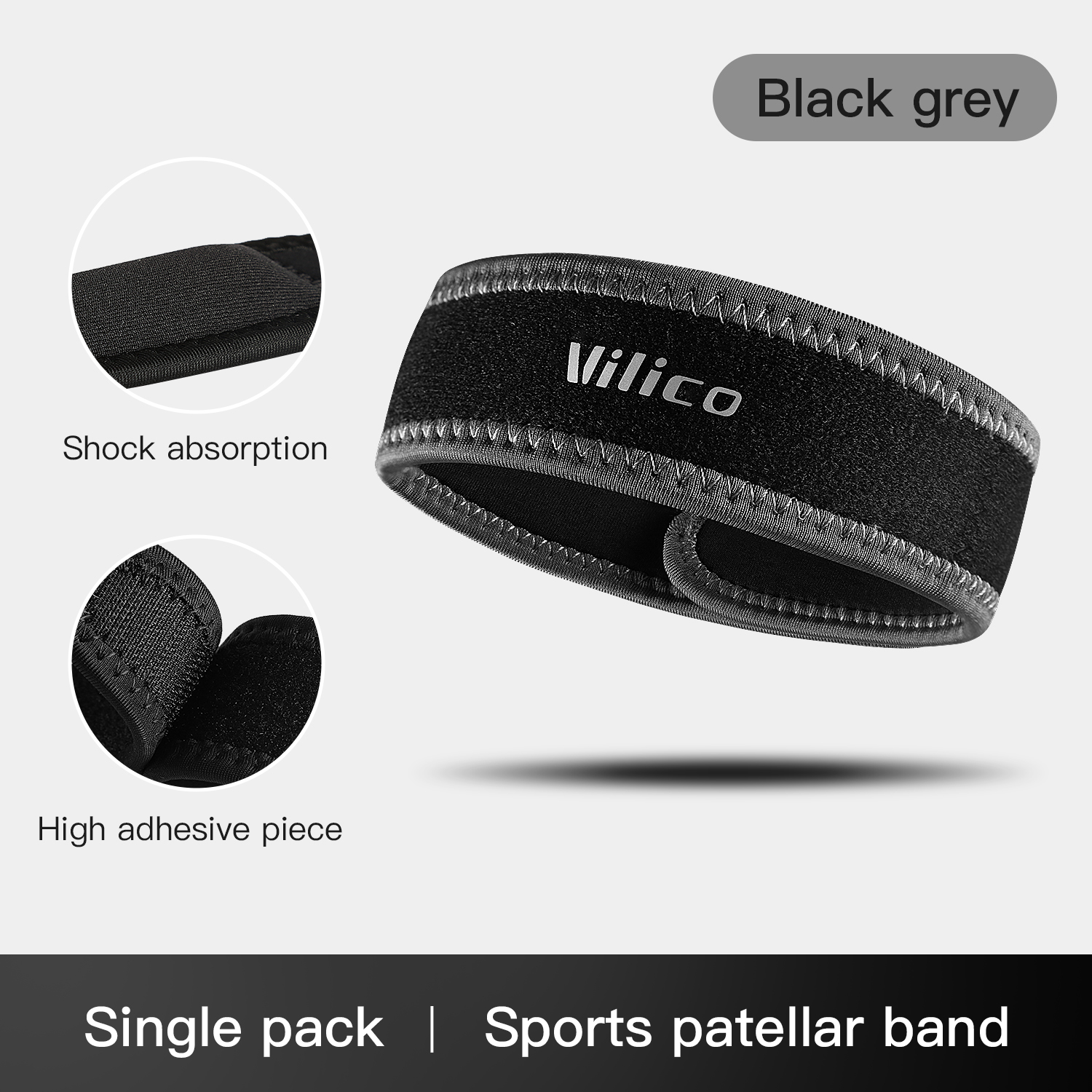 1PC Patella Kneecap Band Silic - Running Gear Parts recensie en prijs