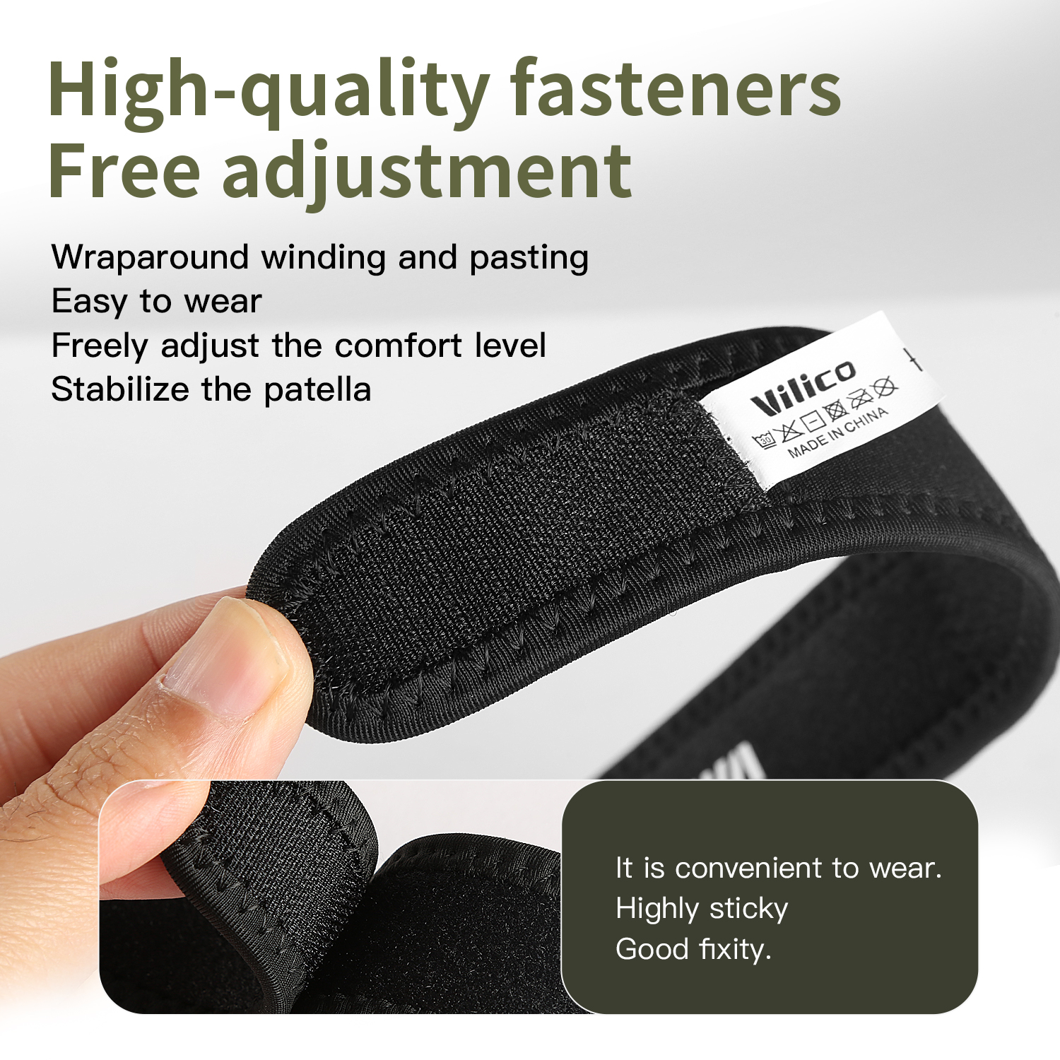 1PC Patella Kneecap Band Silic - Running Gear Parts recensie en prijs
