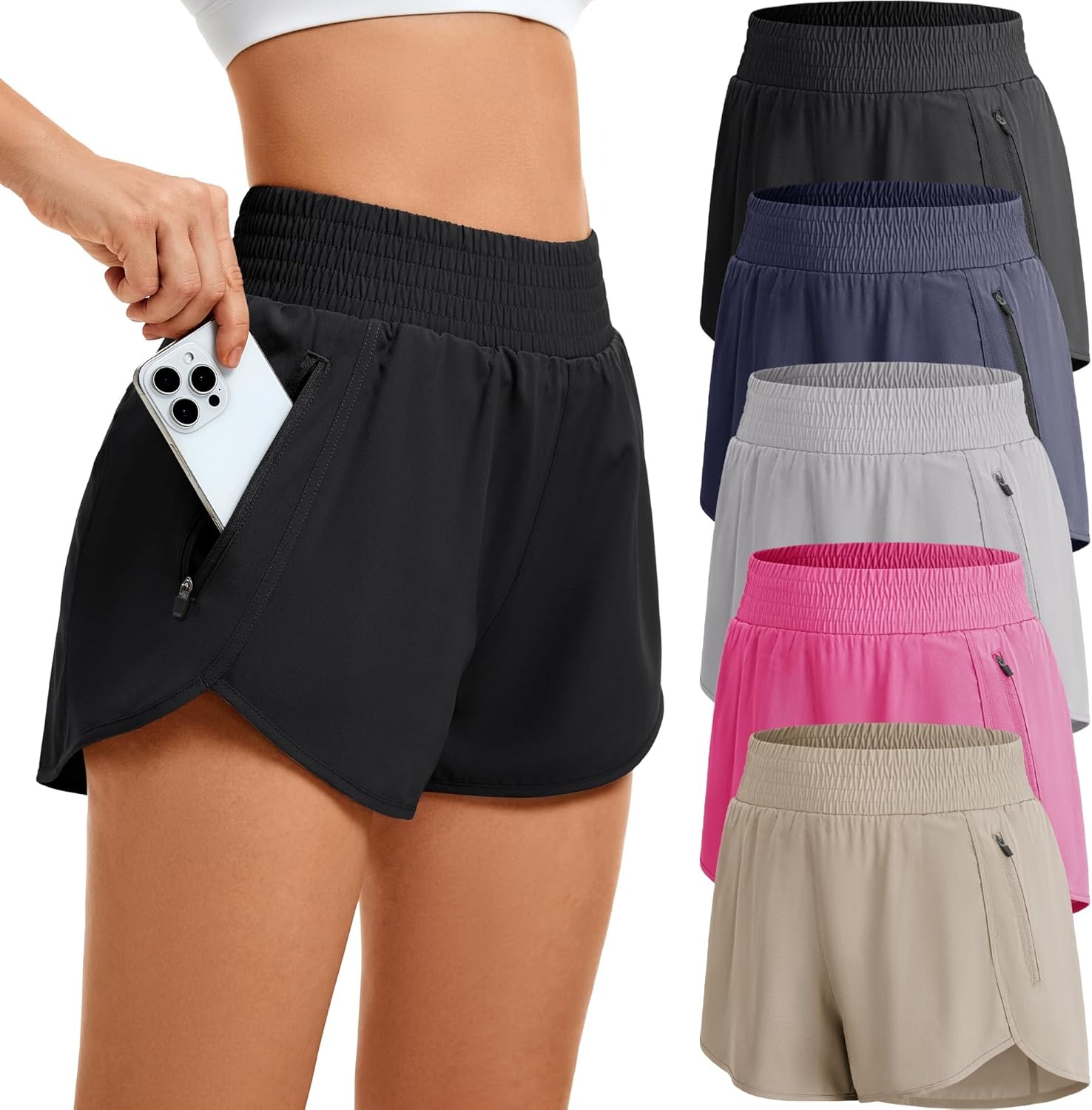 Women's High-waisted Sports Sh - Running Gear For Women recensie en prijs